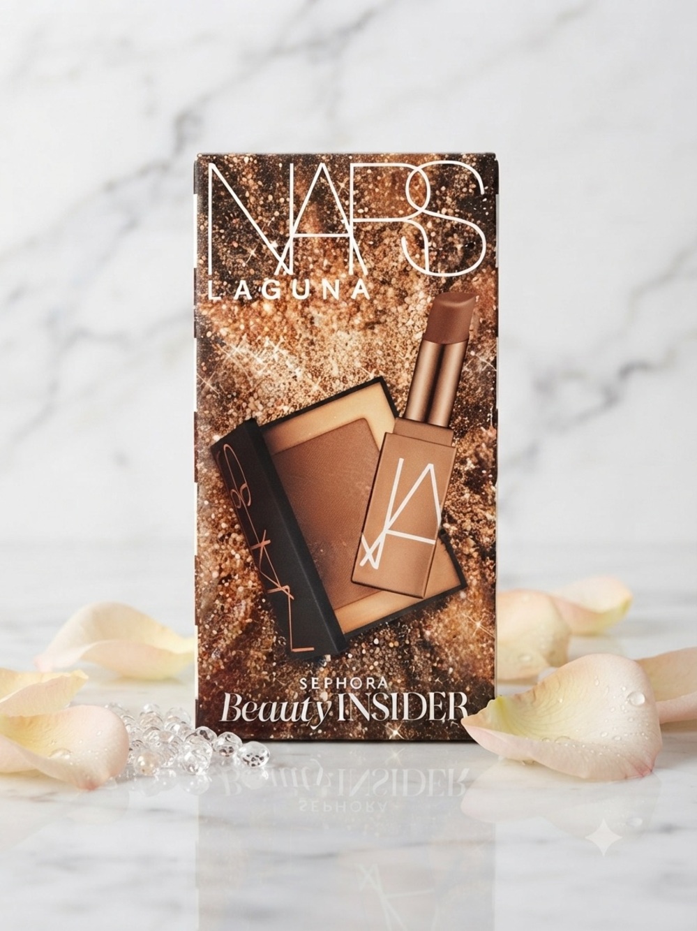 NARS Laguna Bronzer & Lipstick Set - Warm Bronze